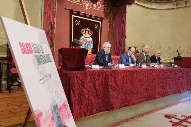 Santalices celebra a creación da cátedra Otero Pedrayo como recoñecemento ao seu legado intelectual